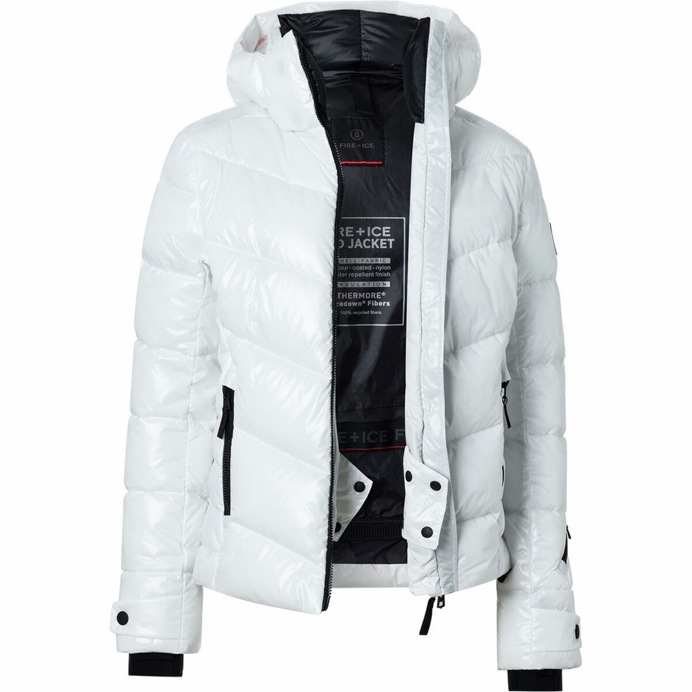 Bogner Women's Snow White Ski Jacket - Picture 2 of 3